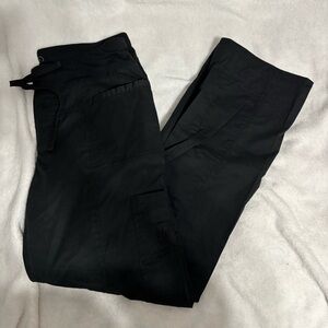 Black Scrubs Bottoms. Health Pro. Size Medium.